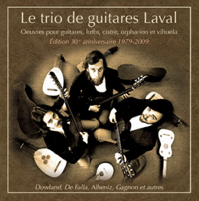 Le trio de guitares Laval CD